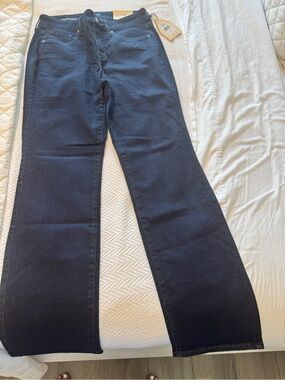 NYDJ Dark Indigo Flare Jeans NWT